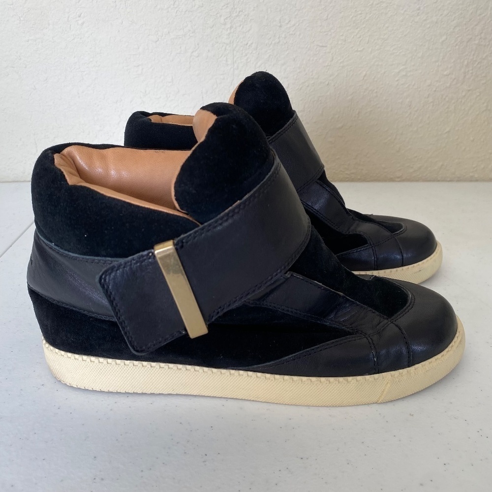 See by Chloe Sami Nappa Leather Sneaker Black‎
